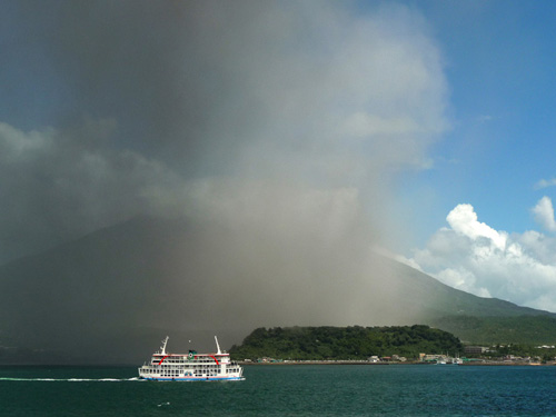 Eruption de Sakurajima